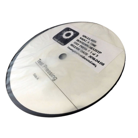 Singularis - What A Time - Limited Edition 12 Inch Vinyl Test Pressing - Cold Busted