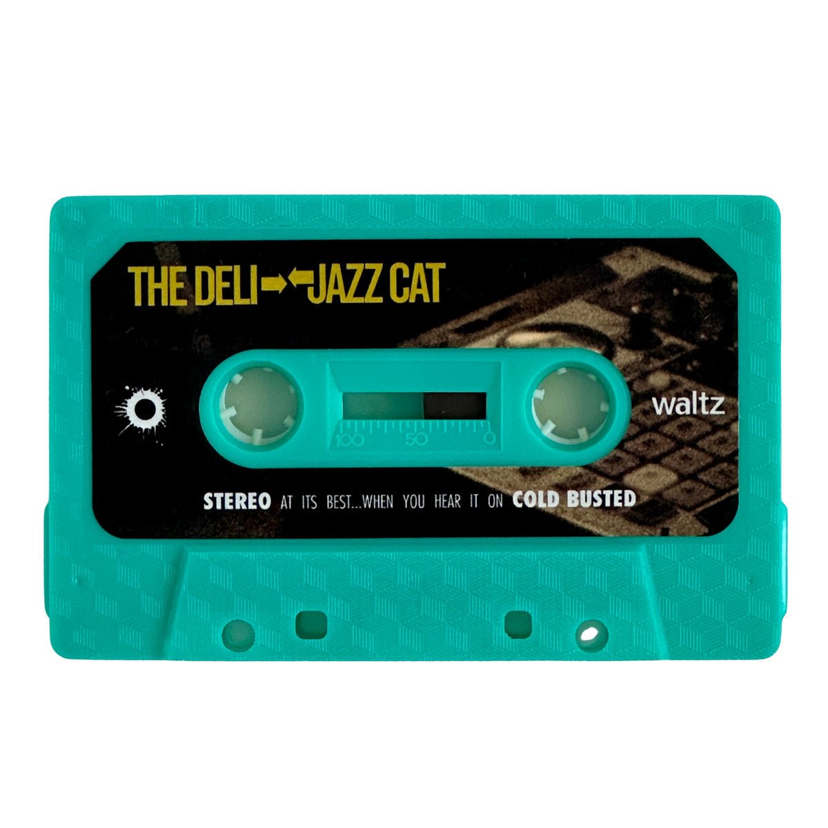 The Deli - Jazz Cat - Limited Edition Blue or Turquoise Cassette Waltz Edition - COLD BUSTED