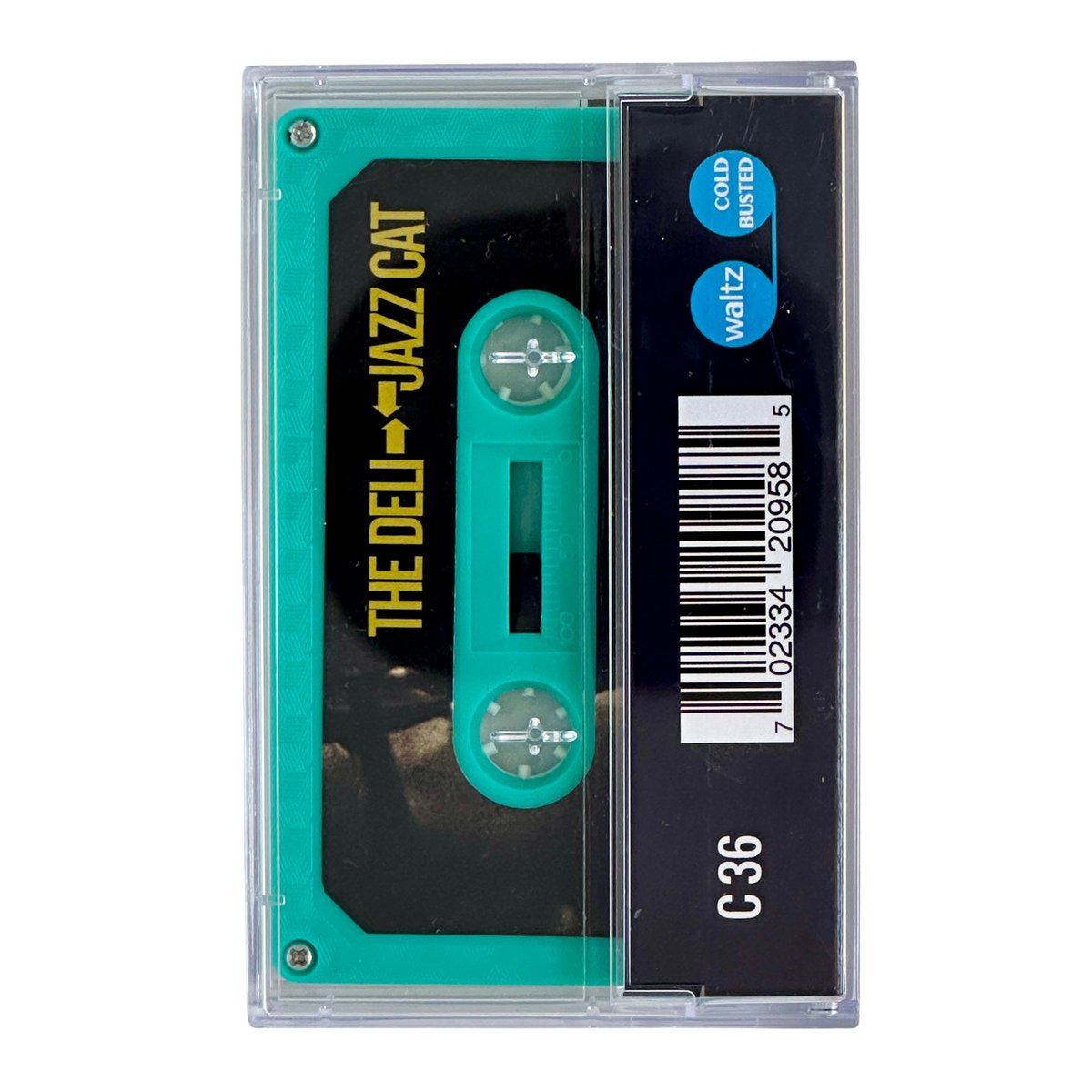 The Deli - Jazz Cat - Limited Edition Blue or Turquoise Cassette Waltz Edition - COLD BUSTED