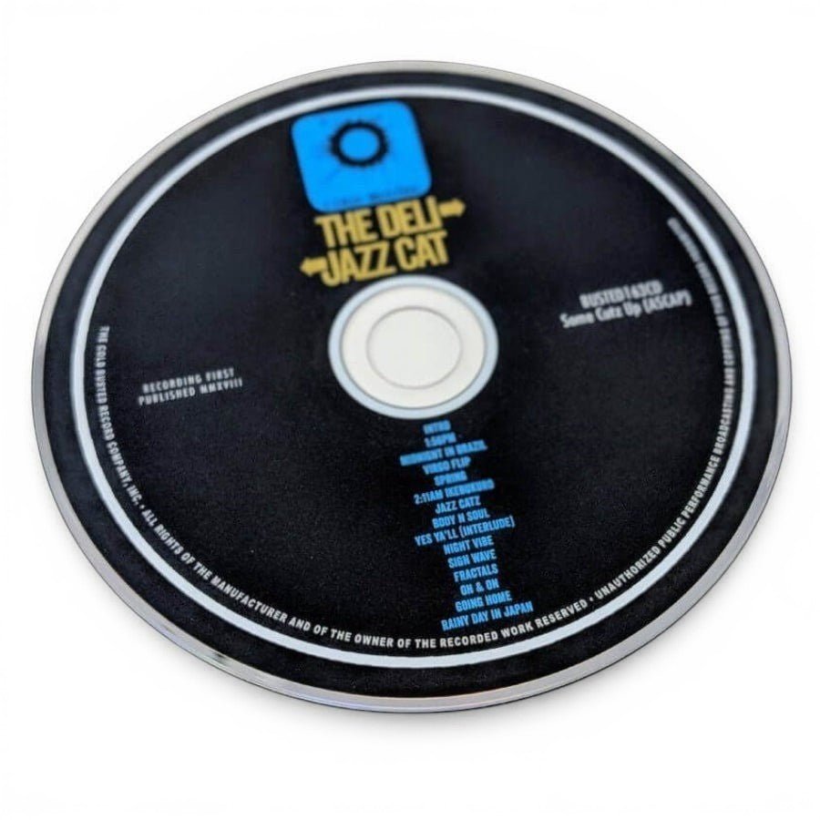 The Deli - Jazz Cat - Limited Edition Compact Disc - COLD BUSTED