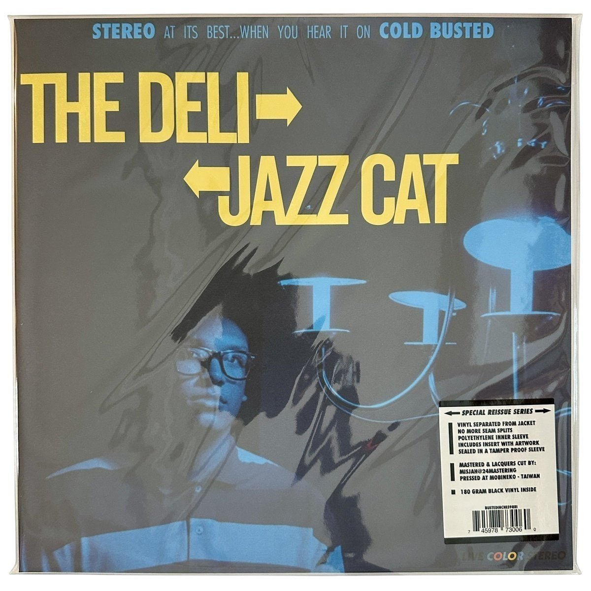 The Deli - Jazz Cat - Special Reissue Series Black 12 Inch Vinyl - COLD BUSTED
