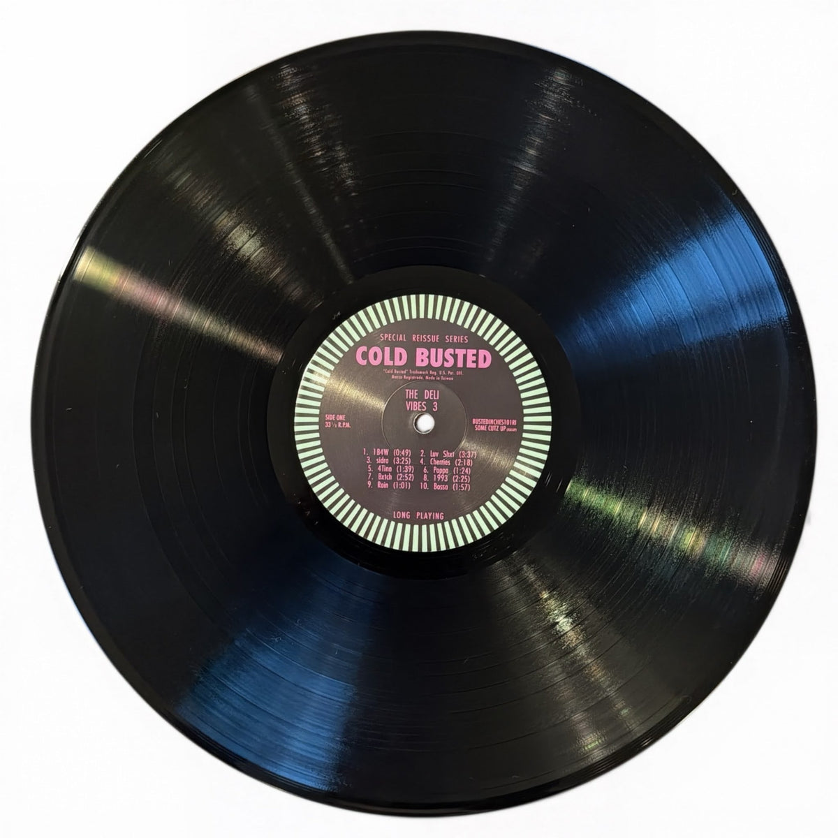 The Deli - Vibes 3 (Remastered) - Special Reissue Series Black 12 Inch Vinyl - COLD BUSTED