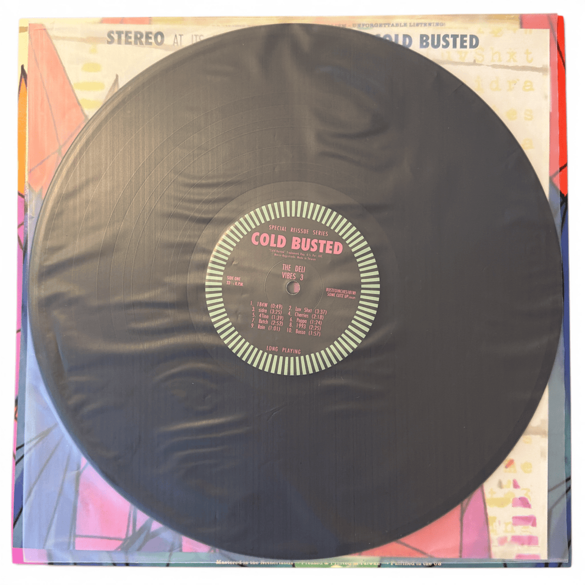 The Deli - Vibes 3 (Remastered) - Special Reissue Series Black 12 Inch Vinyl - COLD BUSTED