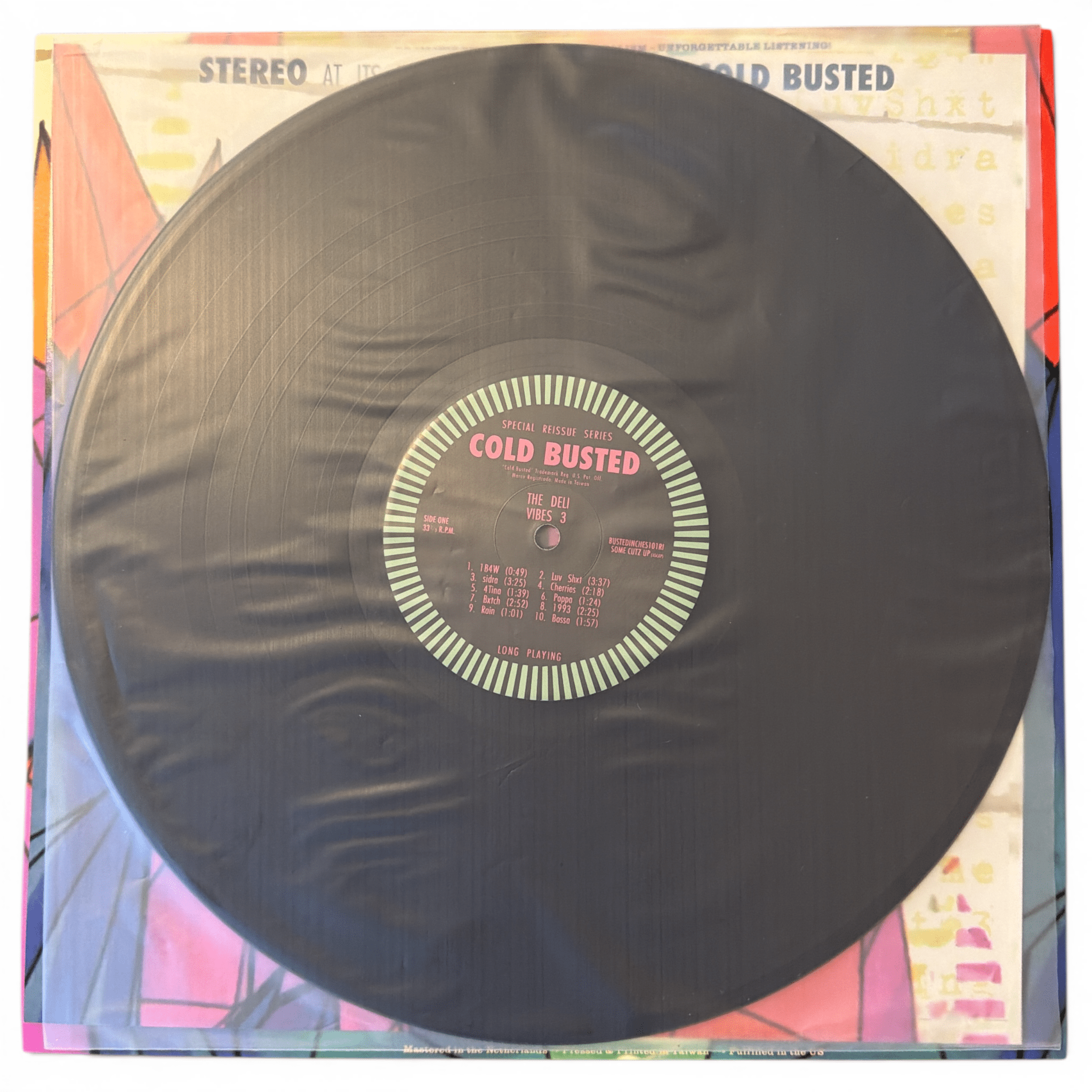 The Deli - Vibes 3 (Remastered) - Special Reissue Series Black 12 Inch Vinyl - COLD BUSTED