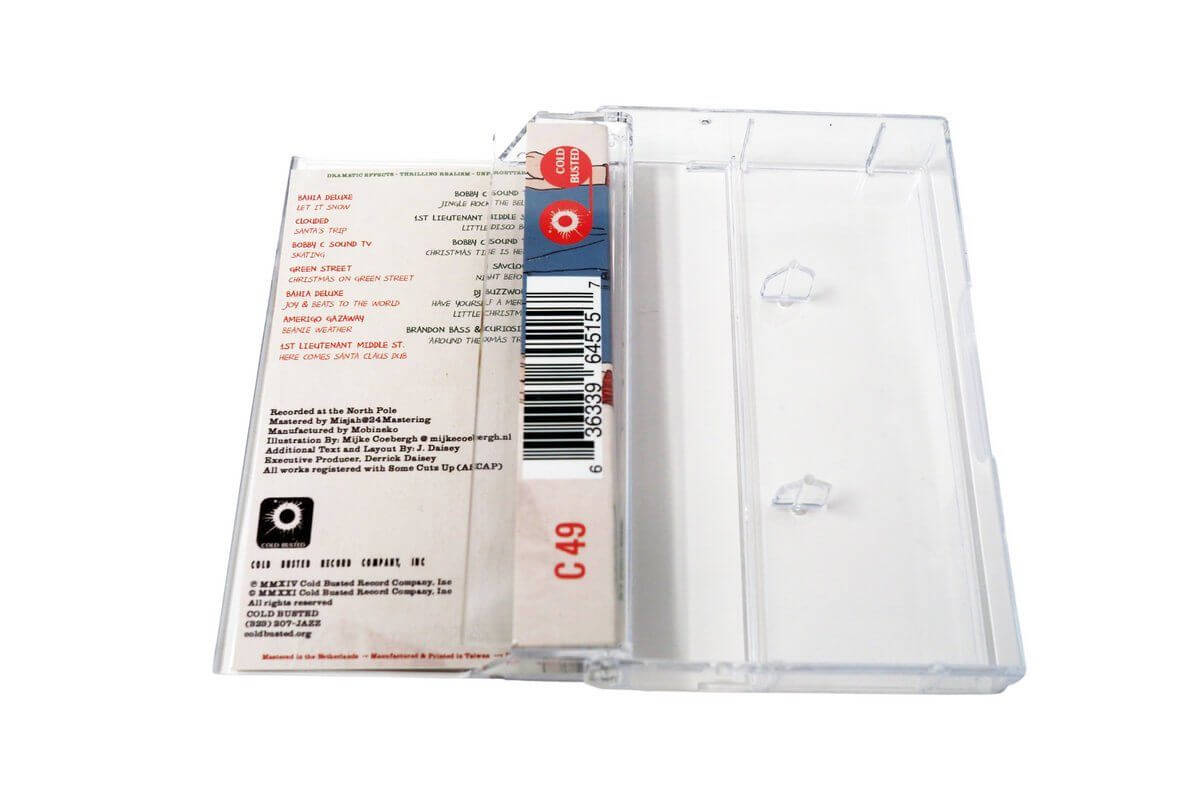 Various Artists - A Very Busted Christmas - Limited Edition Cassette - COLD BUSTED
