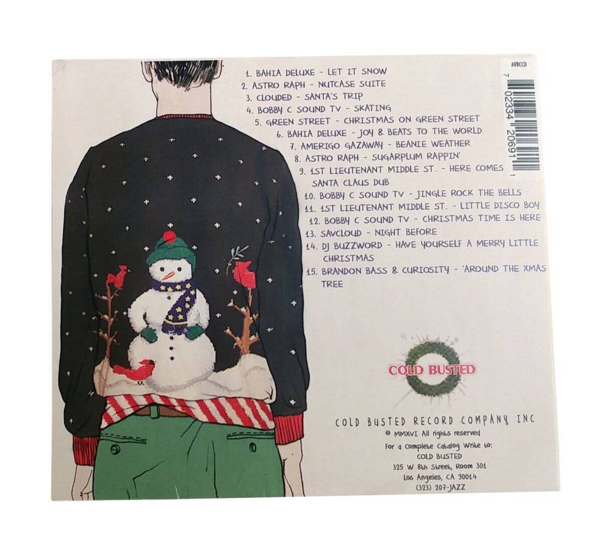 Various Artists - A Very Busted Christmas - Limited Edition Compact Disc - COLD BUSTED