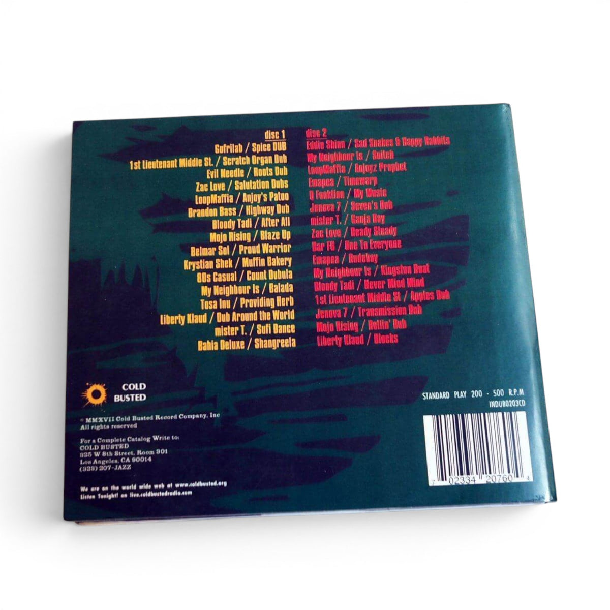 Various Artists - In Dub 3 - In Dub 2 & 3 Limited Edition Double Compact Disc - Cold Busted