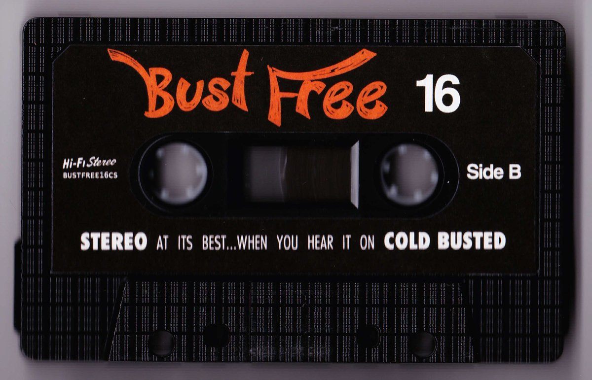 Various Artists - Bust Free 16 - Limited Edition Cassette - Cold Busted