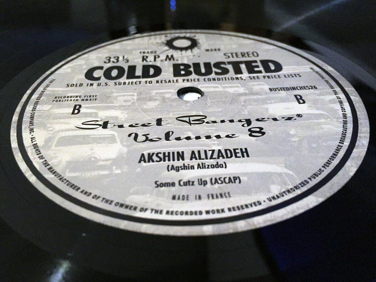 Akshin Alizadeh - Street Bangerz Volume 8 (Remastered) - Crowdfunded Limited Edition 12 Inch Vinyl - Cold Busted