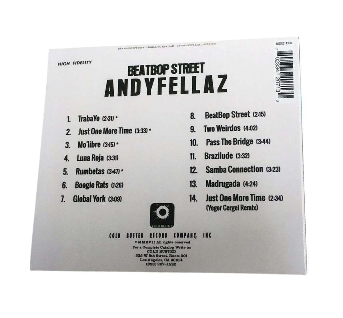 AndyFellaz - BeatBop Street - Cold Busted – COLD BUSTED