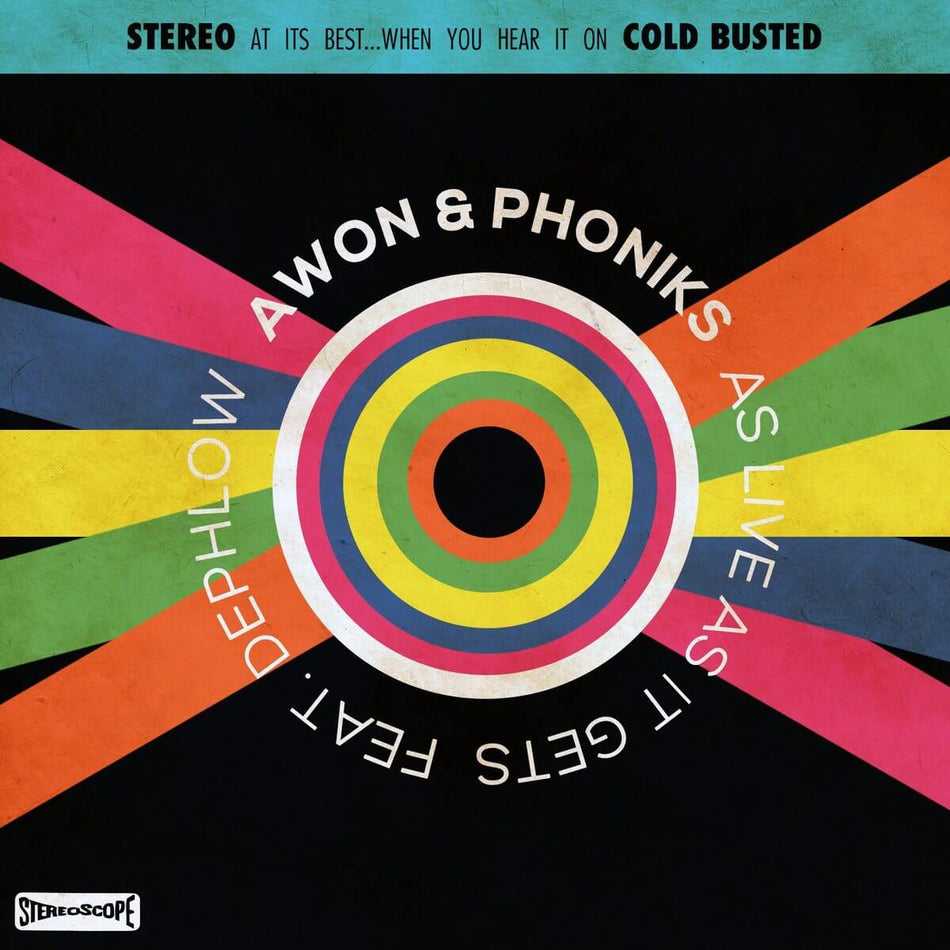Awon & Phoniks - As Live As It Gets - Limited Edition 7 Inch Vinyl - Cold Busted