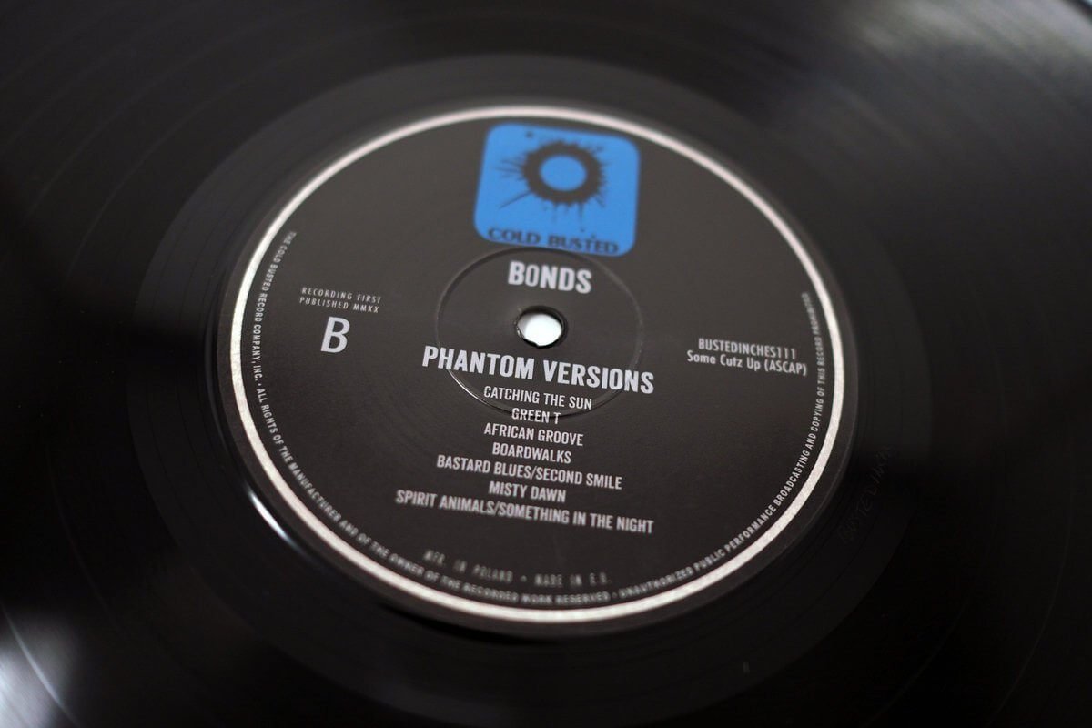 B0nds - Phantom Versions - Limited Edition 12 Inch Vinyl - Cold Busted