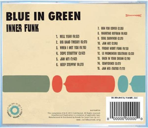Blue In Green - Inner Funk - Compact Disc - Cold Busted