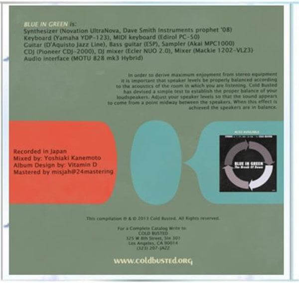 Blue In Green - Inner Funk - Compact Disc - Cold Busted