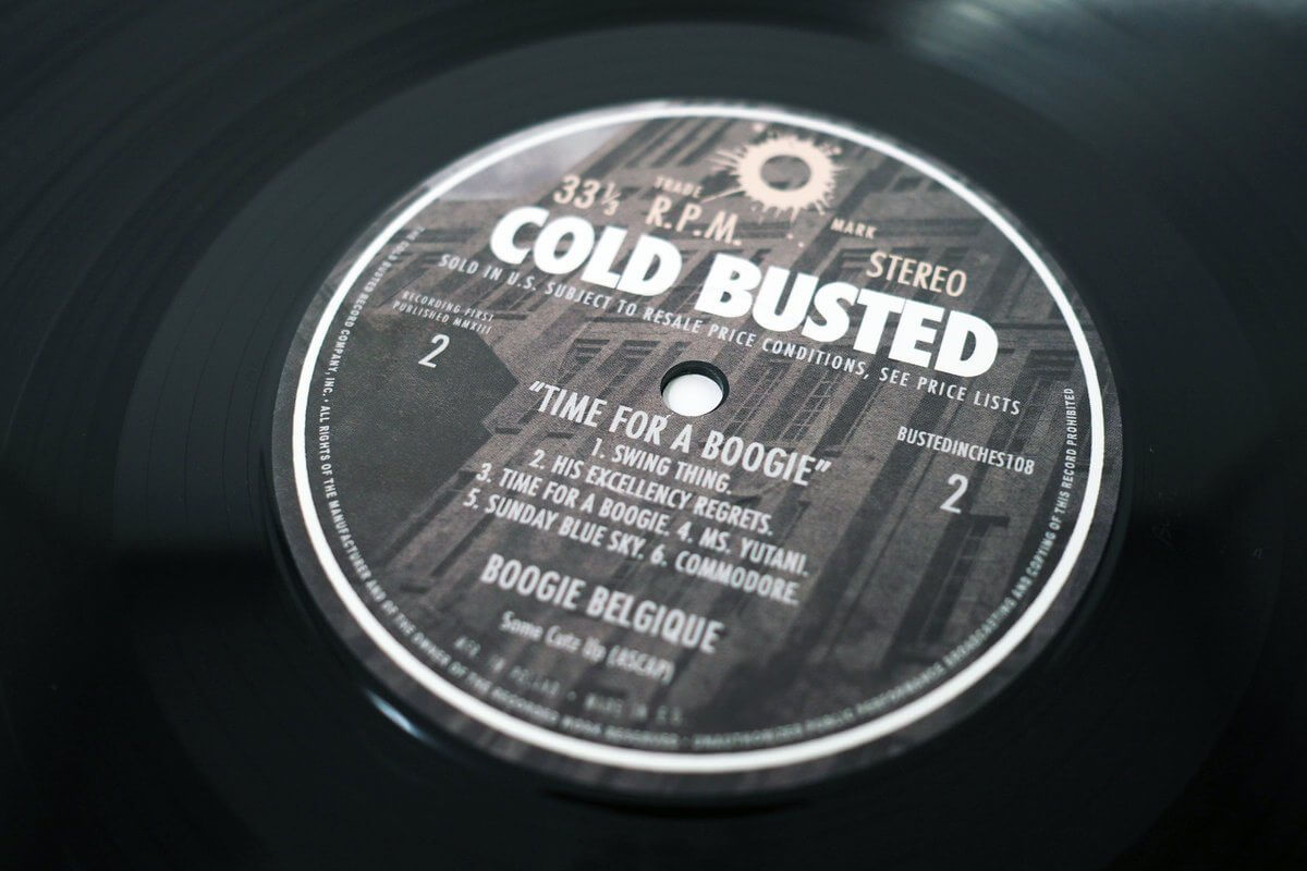 Boogie Belgique - Time For A Boogie (Remastered) - Limited Edition 12 Inch Vinyl - Cold Busted