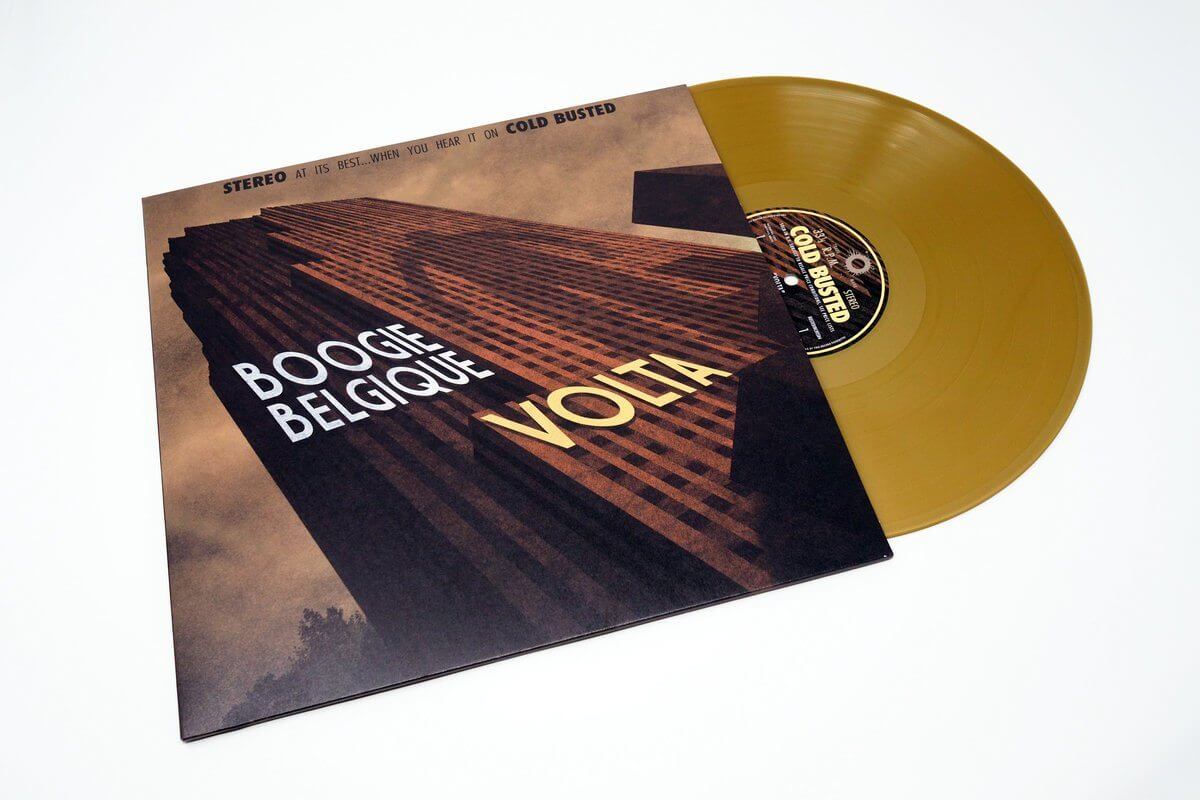 Boogie Belgique - Volta - Limited Edition Gold Colored 12 Inch Vinyl - Cold Busted