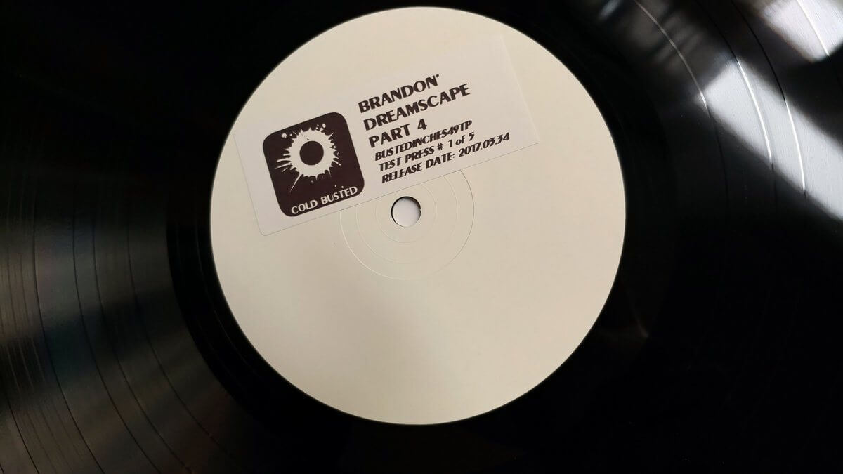 Brandon* - Dreamscape: Part 4 - Dreamscape Part 4 (Test Pressing) - Cold Busted