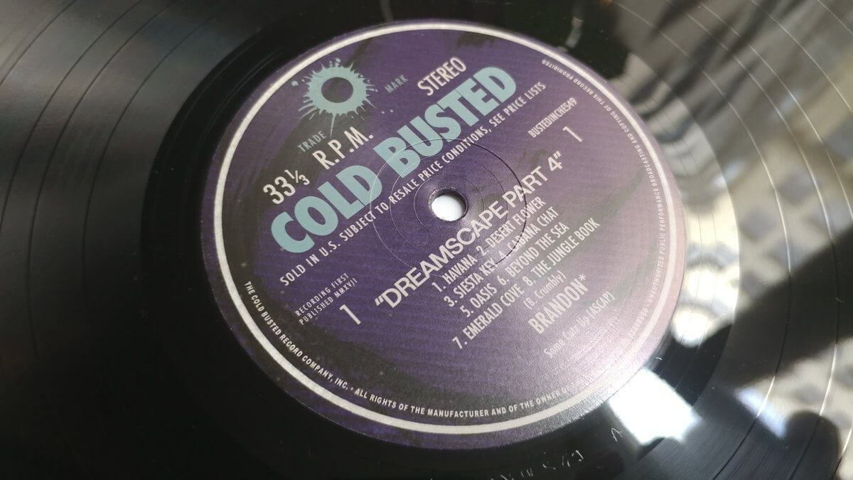 Brandon* - Dreamscape: Part 4 - Limited Edition 12 Inch Vinyl - Cold Busted