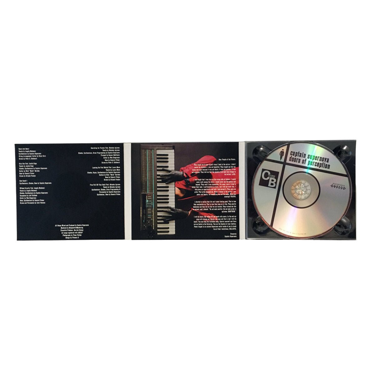 Captain Supernova - Doors of Perception - Limited Edition Compact Disc - Cold Busted