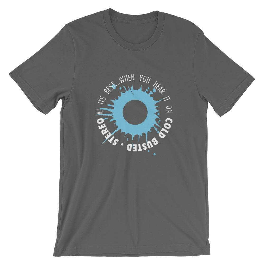 Cold Busted 2019 Logo T-Shirt - Asphalt - S - Cold Busted