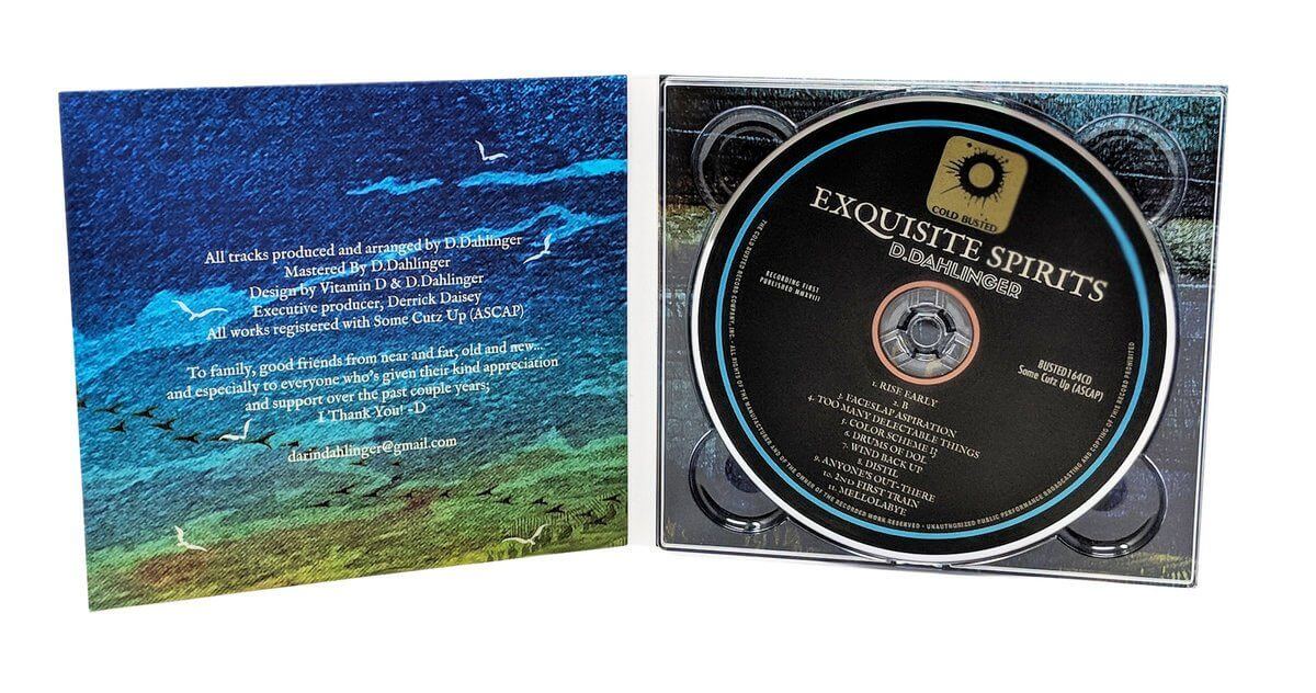 D.Dahlinger - Exquisite Spirits - Limited Edition Compact Disc - Cold Busted
