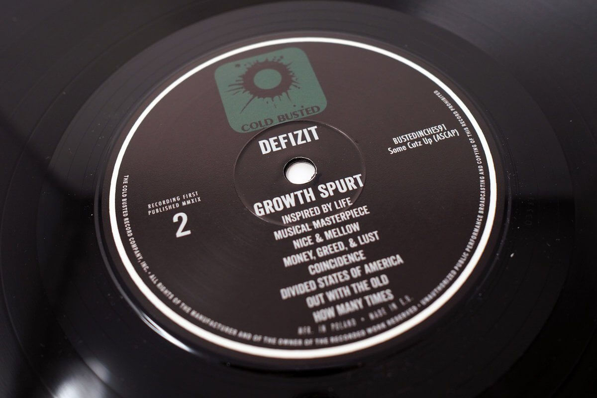 Defizit - Growth Spurt - Limited Edition 12 Inch Vinyl - Cold Busted