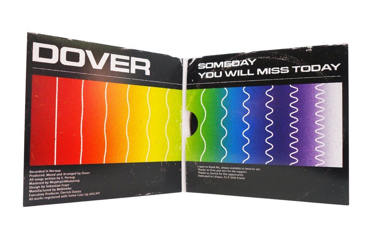Dover - Someday You Will Miss Today - Limited Edition Compact Disc - Cold Busted