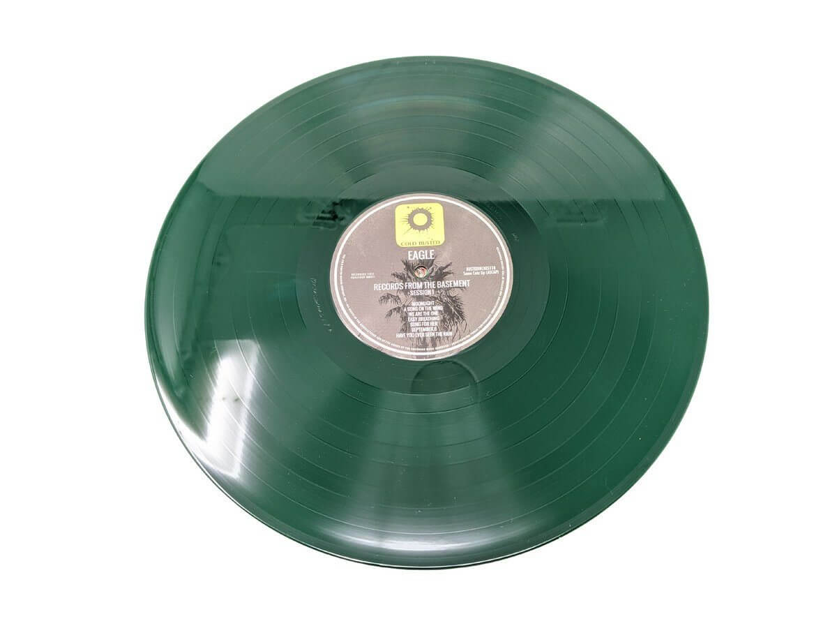 Eagle - Records From The Basement Session 1 - Limited Edition Solid Dark Green Colored 12 Inch Vinyl - Cold Busted