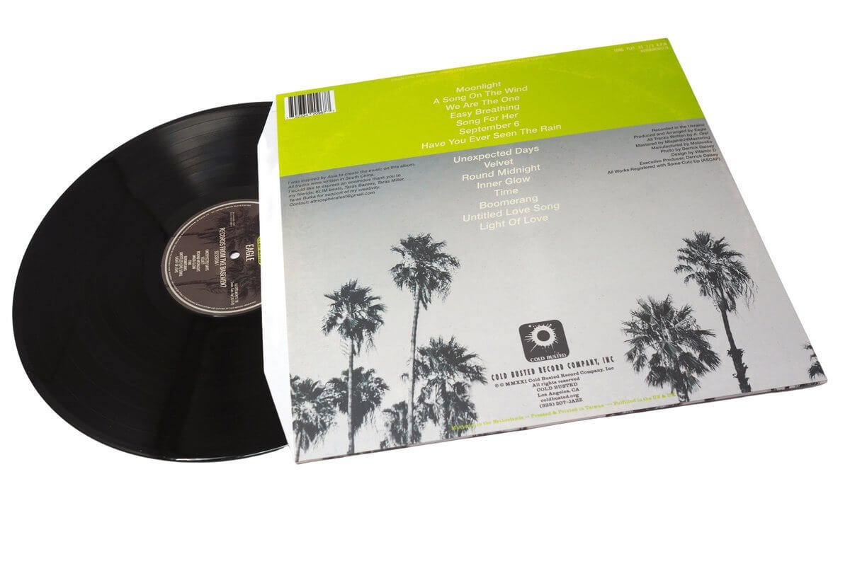 Eagle - Records From The Basement Session 1 - Limited Edition Solid Dark Green Colored 12 Inch Vinyl - Cold Busted