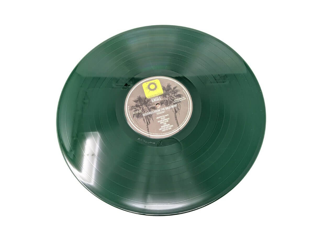 Eagle - Records From The Basement Session 1 - Limited Edition Solid Dark Green Colored 12 Inch Vinyl - Cold Busted