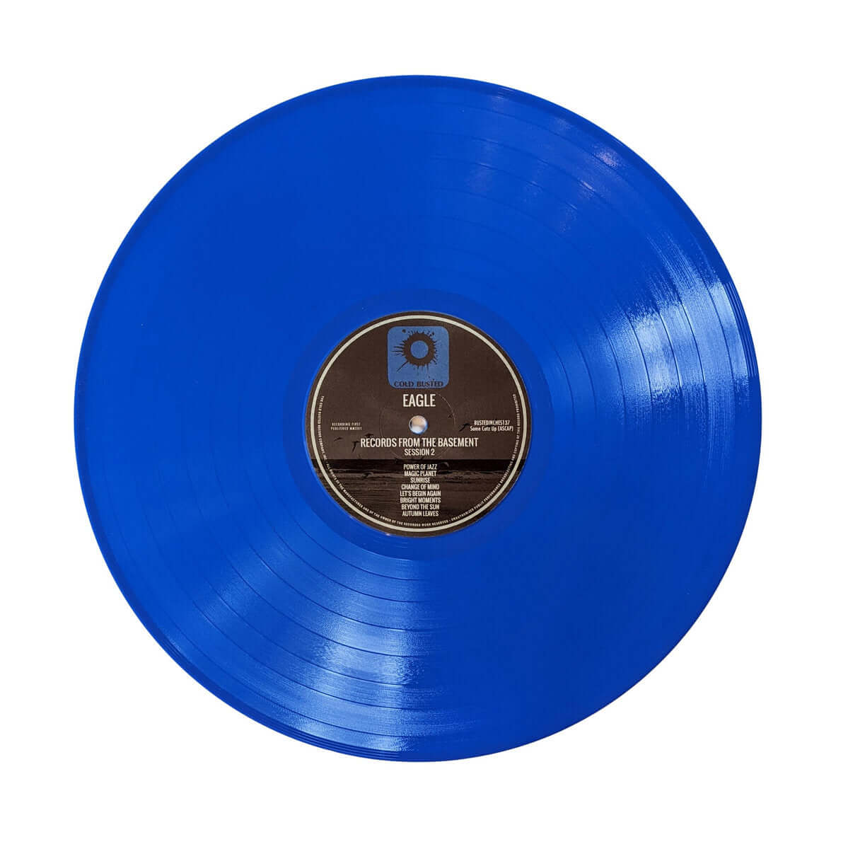 Eagle - Records From The Basement Session 2 - Limited Edition Solid Blue Colored 12 Inch Vinyl - Cold Busted