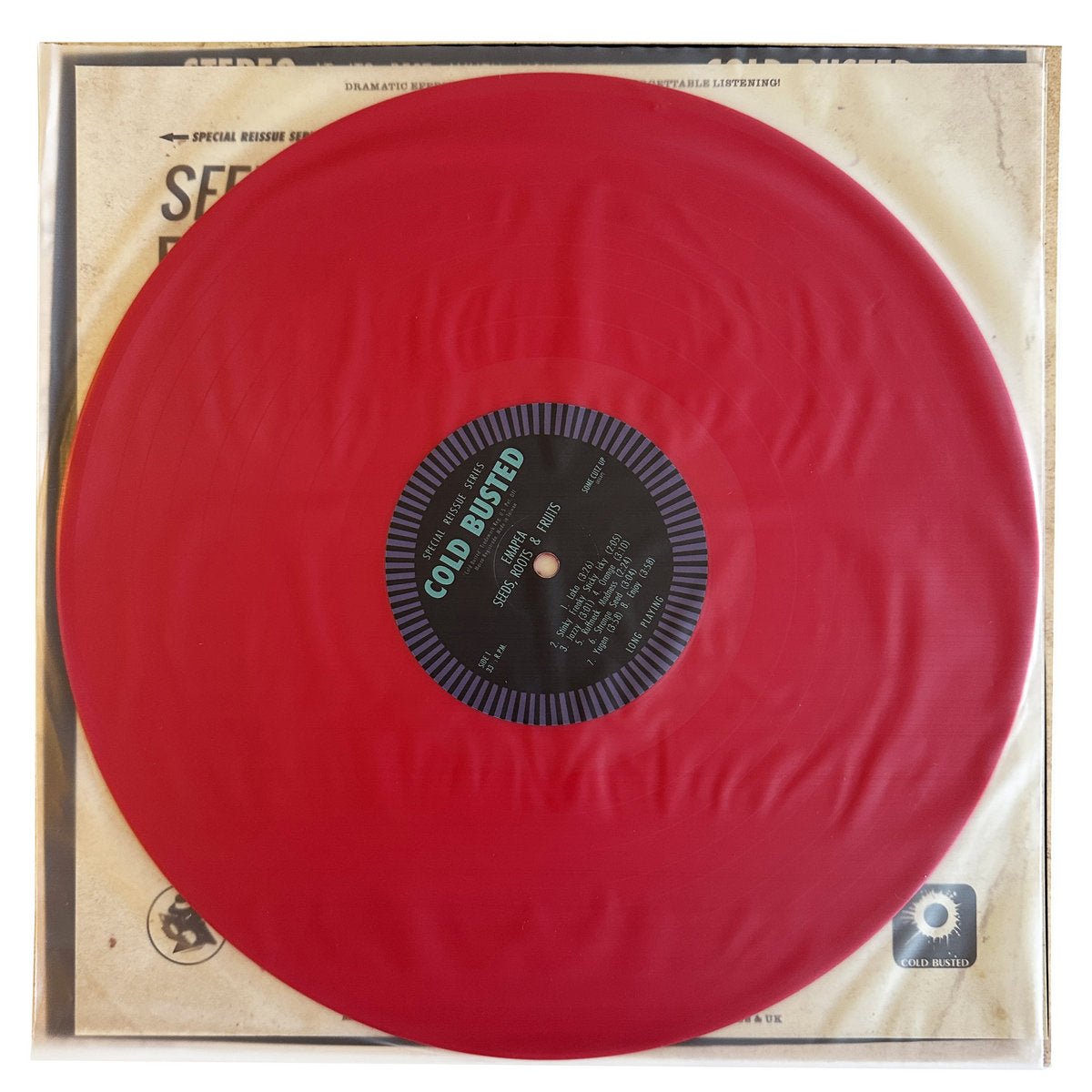 Emapea - Seeds, Roots & Fruits - Special Reissue Series Red or Red and Black Marbled 12 Inch Vinyl - COLD BUSTED