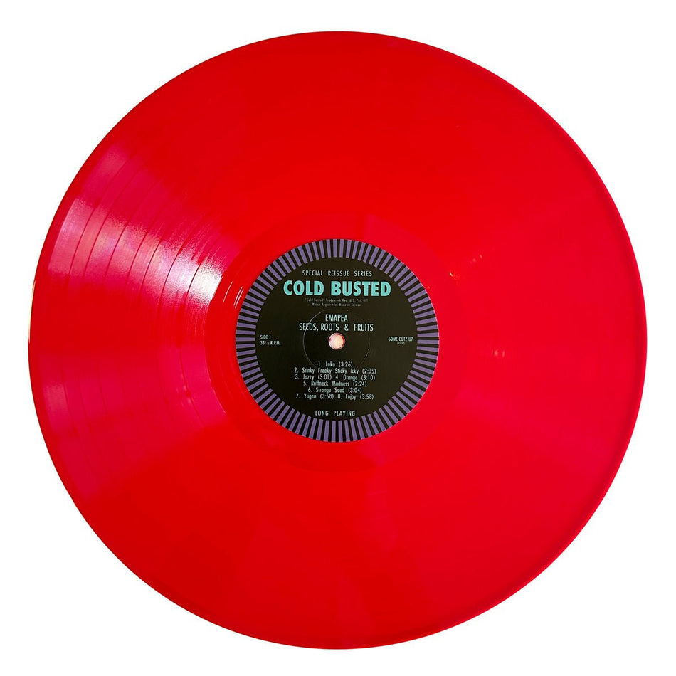 Emapea - Seeds, Roots & Fruits - Special Reissue Series Red or Red and Black Marbled 12 Inch Vinyl - COLD BUSTED