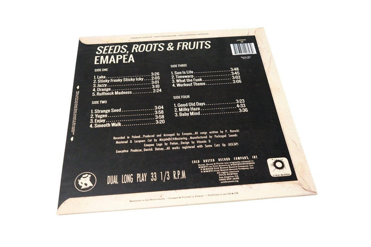 Emapea - Seeds, Roots & Fruits - Limited Edition Double 12 Inch Vinyl - Cold Busted