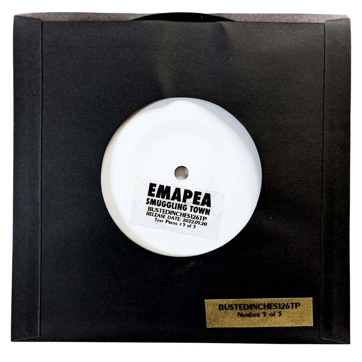 Emapea - Smuggling Town - Limited Edition 7 Inch Vinyl Test Pressing - Cold Busted