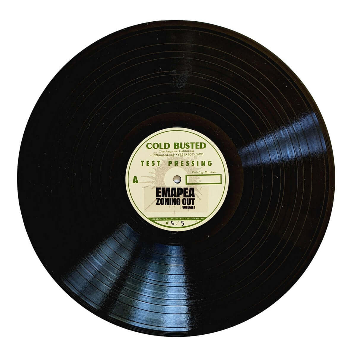 Emapea - Zoning Out Volume 1 - Limited Edition 12 Inch Vinyl Test Pressing Repress - Cold Busted