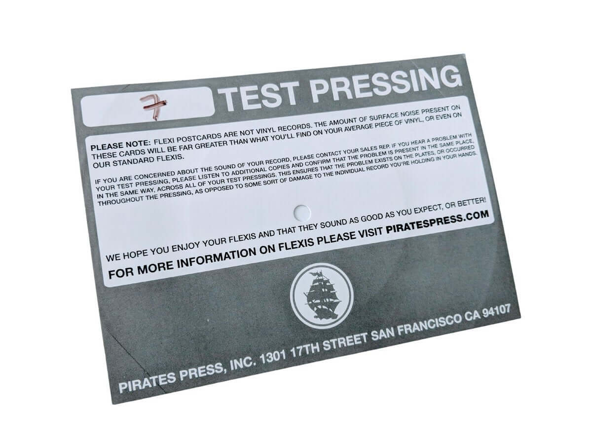 Emapea - Zoning Out Volume 1 - Limited Edition 12 Inch Vinyl + Autographed Flexi-disc Test Pressings - Cold Busted