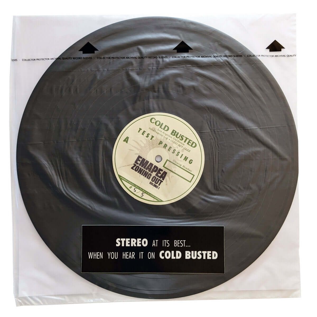 Emapea - Zoning Out Volume 1 - Limited Edition 12 Inch Vinyl Test Pressing Repress - Cold Busted