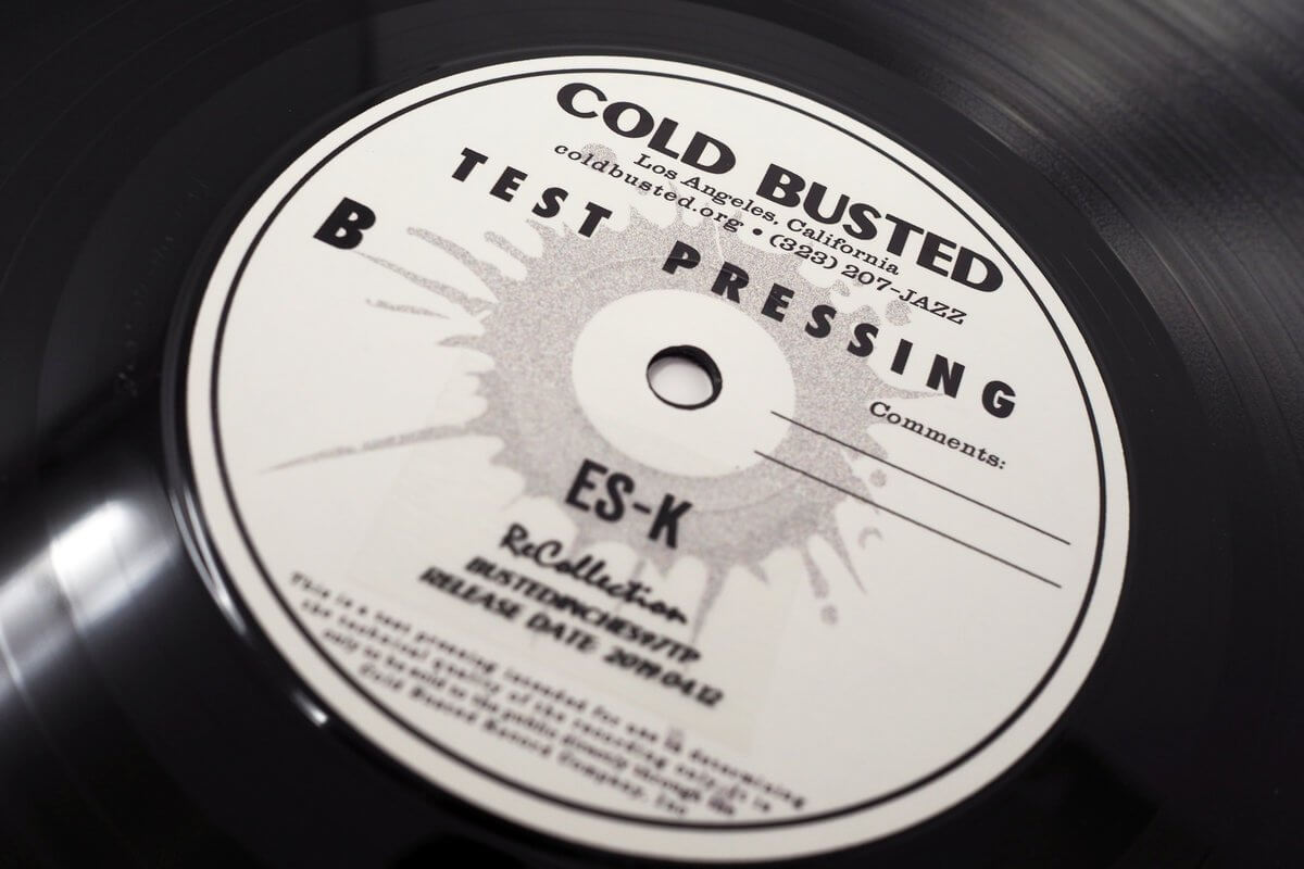 Es-K - ReCollection - Limited Edition 12 Inch Vinyl Test Pressing - Cold Busted