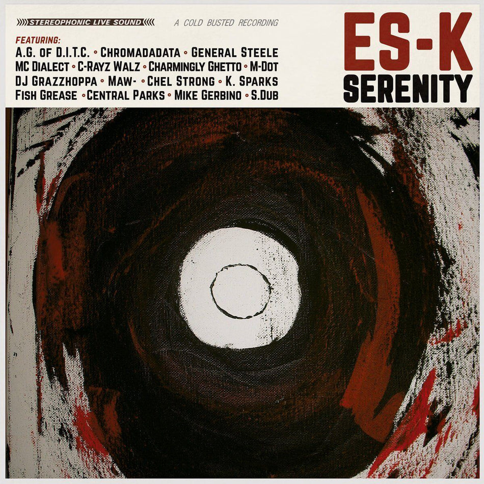 Es-K - Serenity - Limited Edition 12 Inch Vinyl - Cold Busted