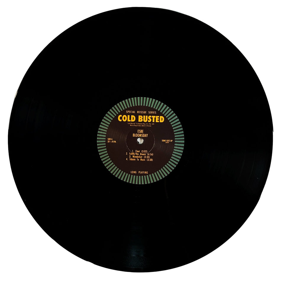 Esbe - Bloomsday (Remastered) - Special Reissue Series Double 12 Inch Vinyl - Cold Busted
