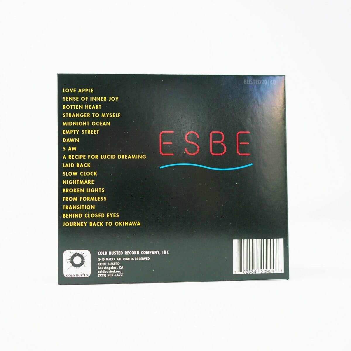 Esbe - Late Night Headphones Vol. 2 - Limited Edition Compact Disc - Cold Busted