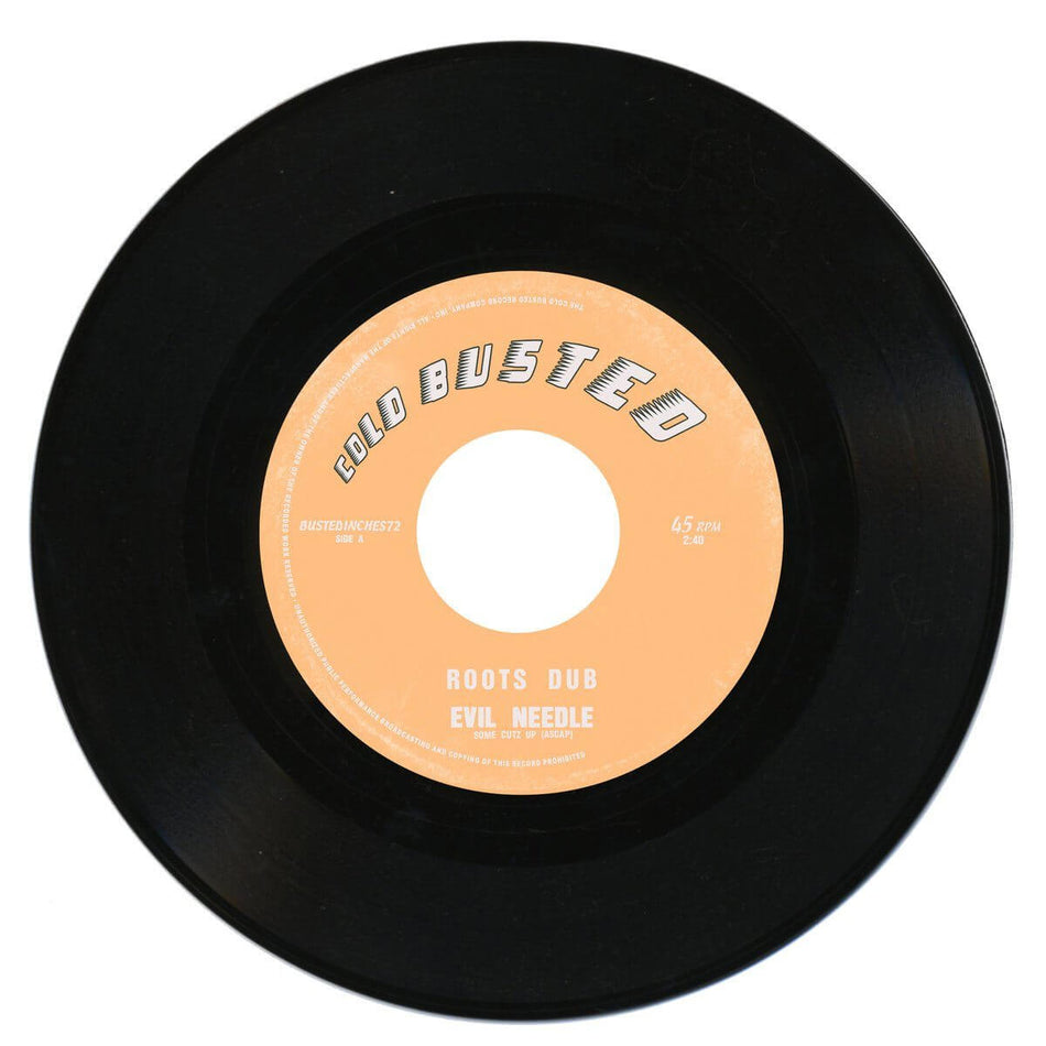 Evil Needle & Q Funktion - Roots Dub / My Music - Limited Edition 7 Inch Vinyl - Cold Busted