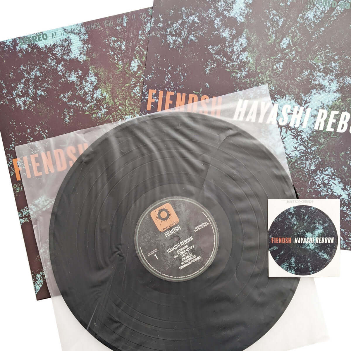 Fiendsh - Hayashi Reborn - Limited Edition 12 Inch Vinyl - Cold Busted