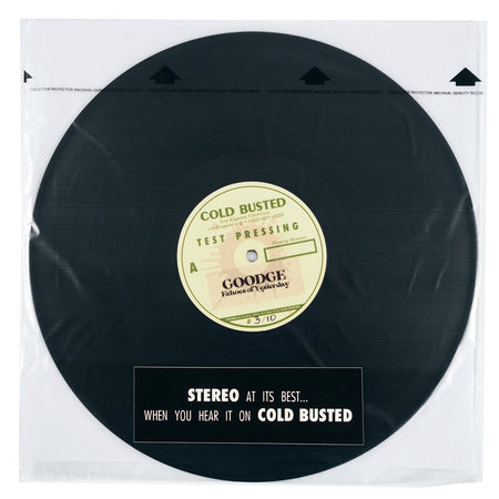 Goodge - Echoes Of Yesterday - Limited Edition 12 Inch Vinyl Test Pressing - Cold Busted