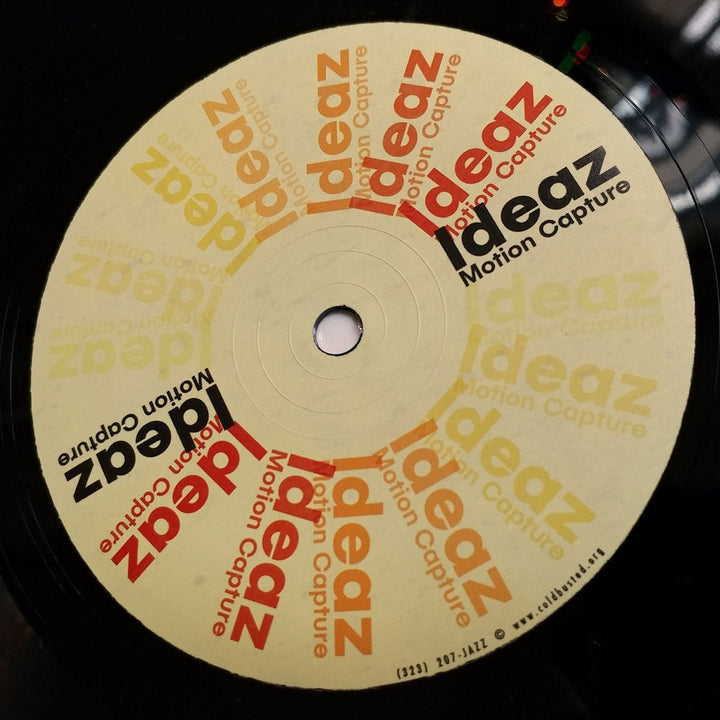 Ideaz - Motion Capture - Limited Edition 12 Inch Vinyl - Cold Busted