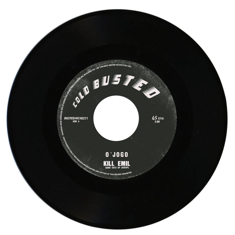Kill Emil - O' Jogo / Tambo - Limited Edition 7 Inch Vinyl - Cold Busted