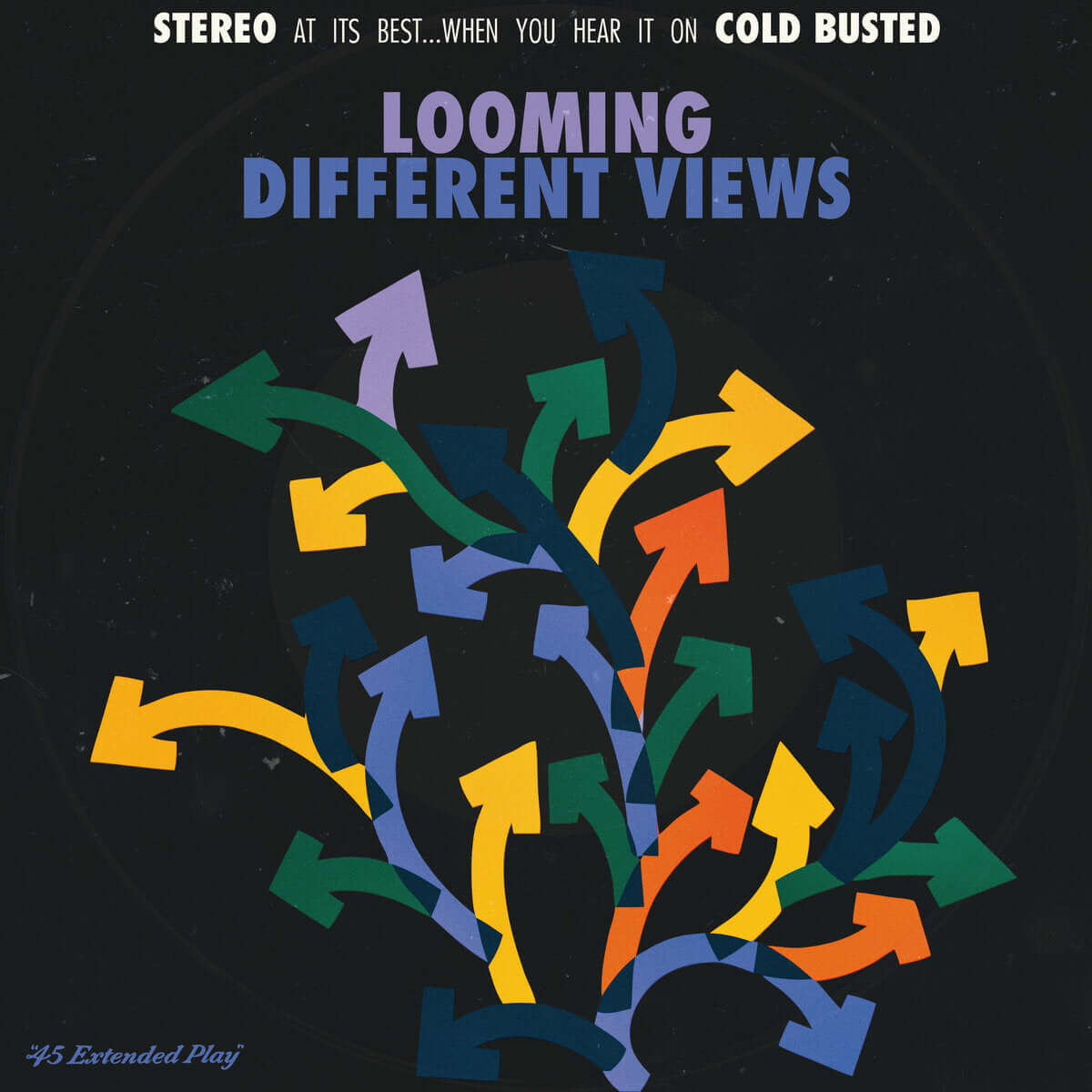 Looming - Different Views - Limited Edition 7 Inch Vinyl - Cold Busted