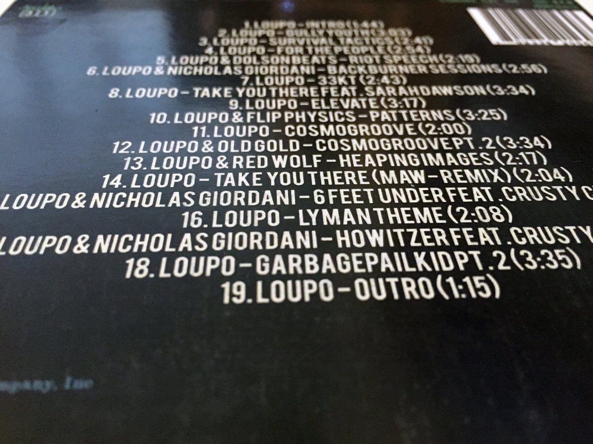 Loupo - Enigma - Limited Edition Compact Disc - Cold Busted