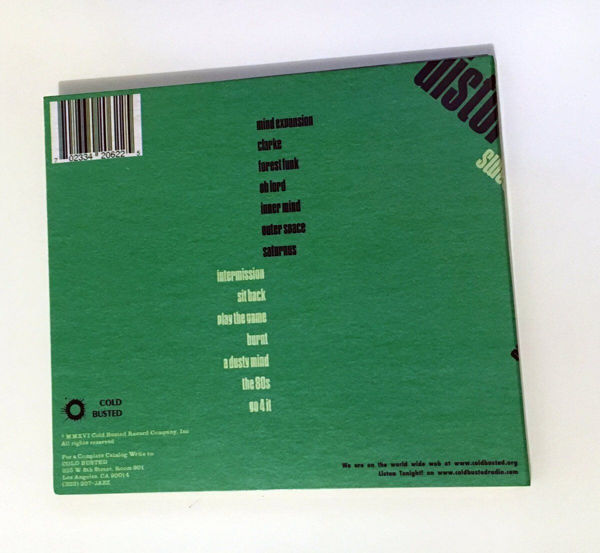 Mac Dusty - Distorted Dreams - Limited Edition Compact Disc - Cold Busted